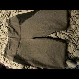 Splendid gray patched leggings yoga club